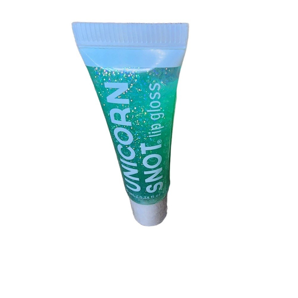 Unicorn Snot Glitter Lip Gloss Aqua Holographic Vegan 0.34 oz New